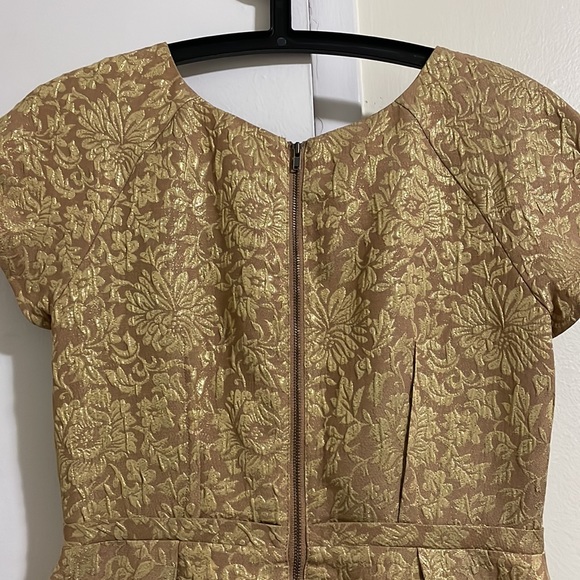 J Crew Gold Dress - Picture 5 of 6